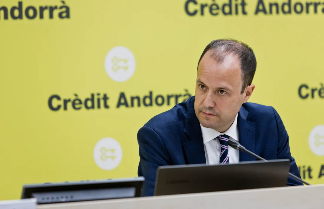 El director d’Inversions i Estratègia de Mercats de Crèdit Andorrà Asset Management, David Macià.