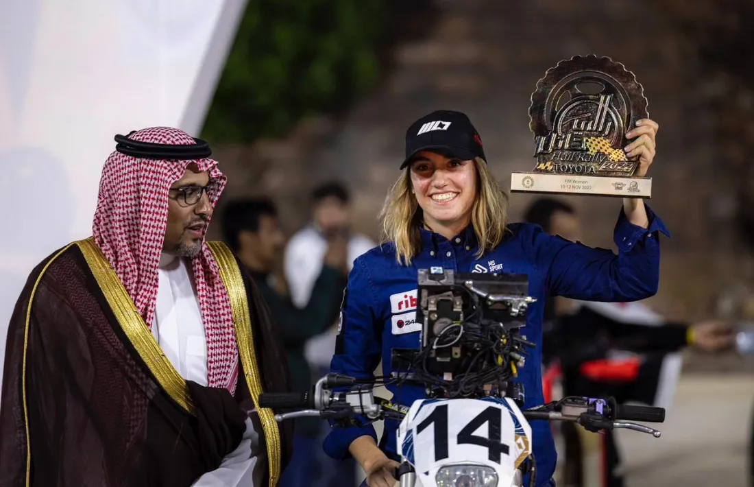 Margot Llobera, al Hail Ral·li.