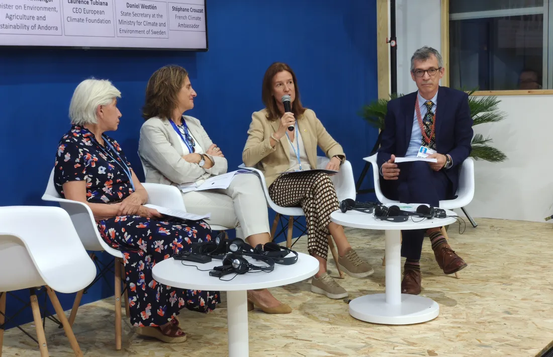 Calvó ha pres part en una reunió de la Coalició per a la Neutralitat Carboni.