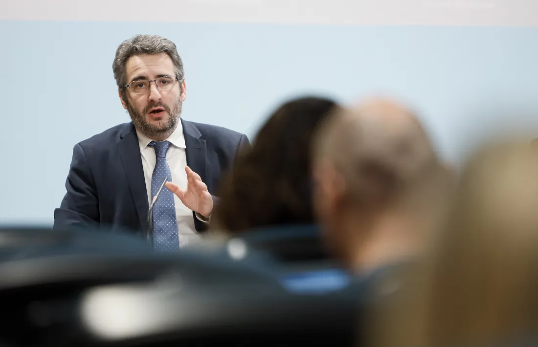 El ministre portaveu, Eric Jover.