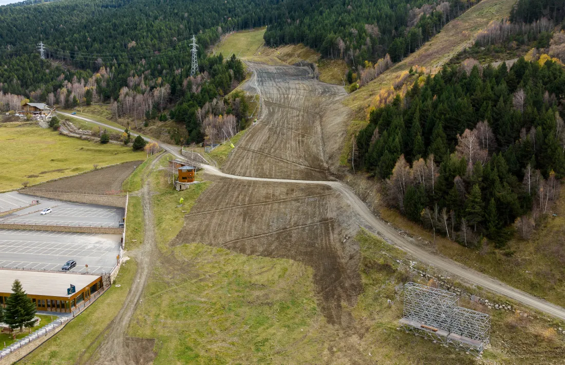 La pista Àliga ja està preparada per acollir les finals de Copa del Món del 2023.