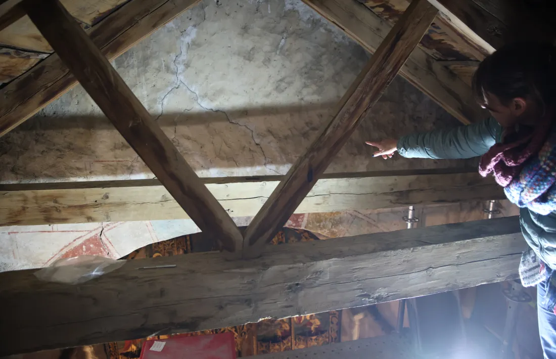 Bigues i tirants encaixen les unes amb els altres com un moble d'Ikea, però els mestres d'obra medievals no van fer servir ni un sol clau.