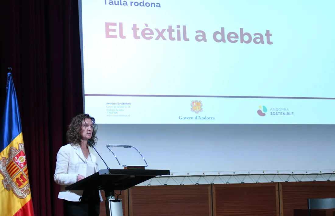 La ministra de Medi Ambient, Agricultura i Sostenibilitat, Sílvia Calvó, ha obert la taula rodona.