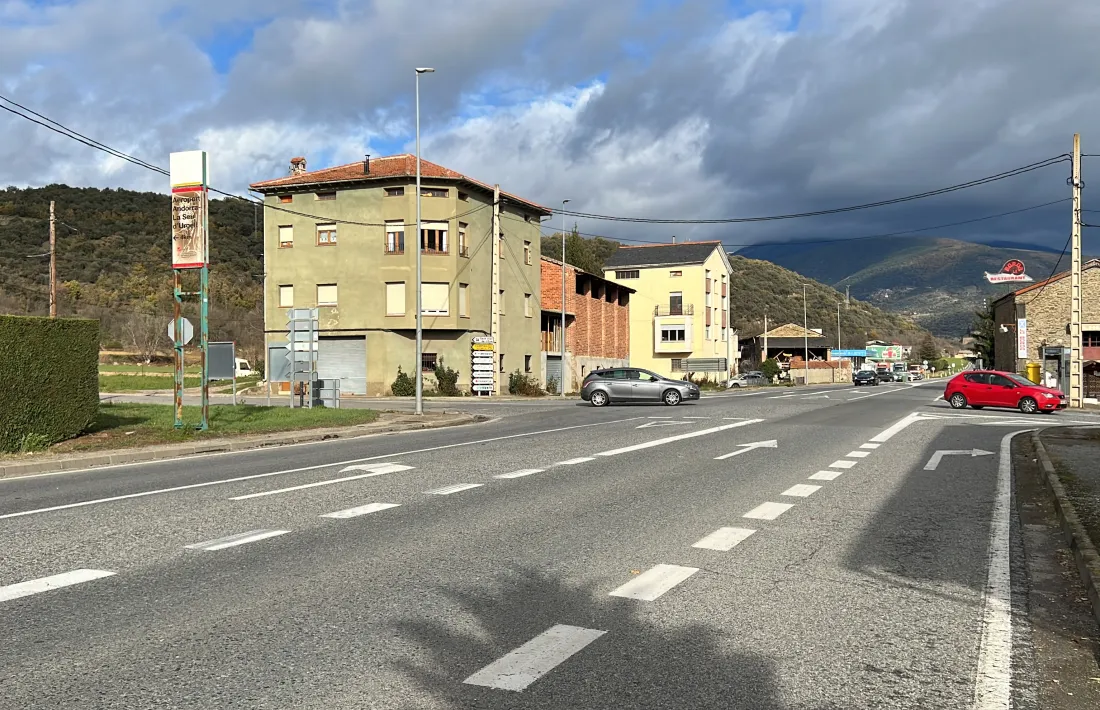 El tram on s'ha de realitzar el projecte. 