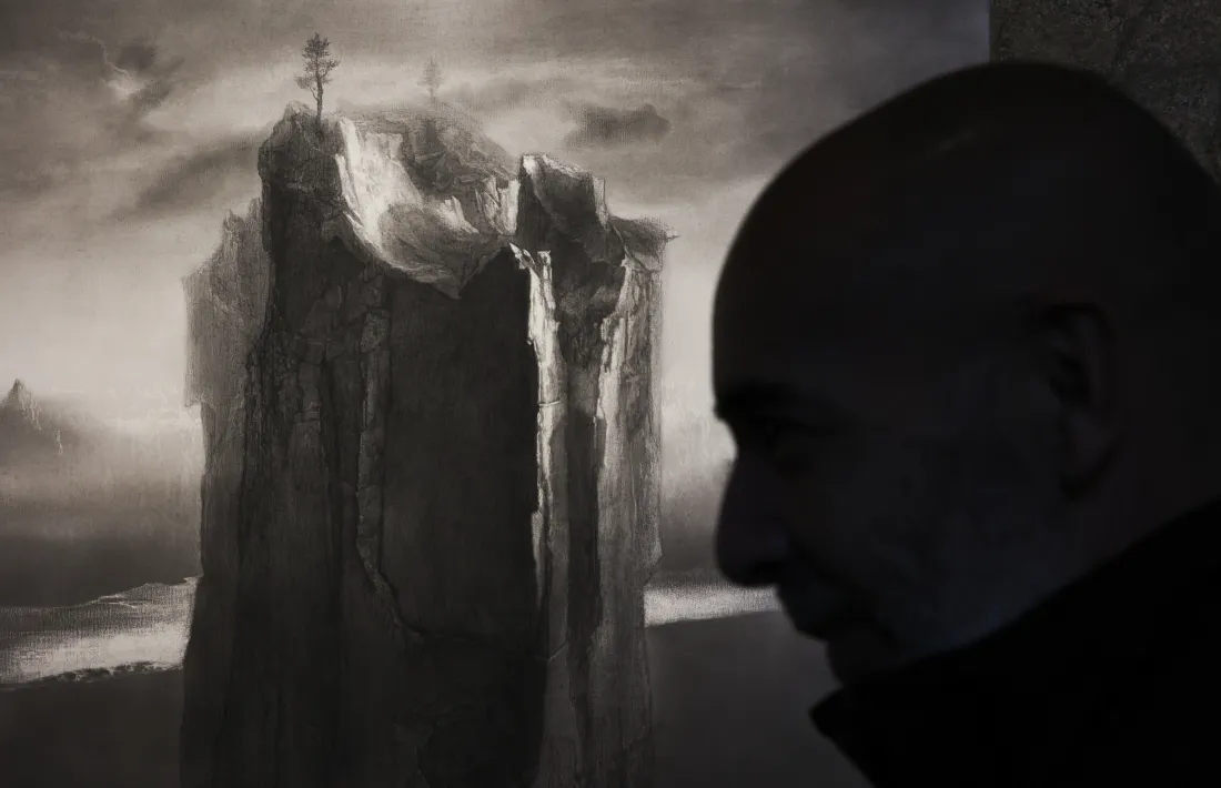 'El coratge d'estar sol', el singularíssim autoretrat de Sánchez.