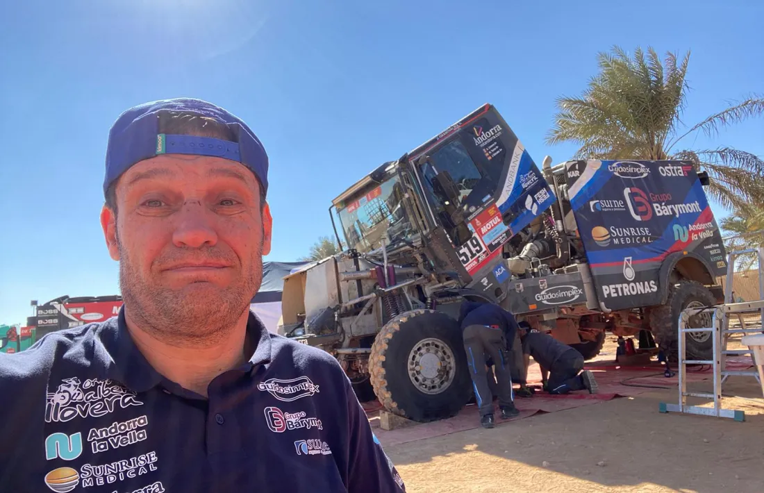 El pilot andorrà tornarà al raid més dur i mediàtic del món i ho farà al costat de la seva neboda.