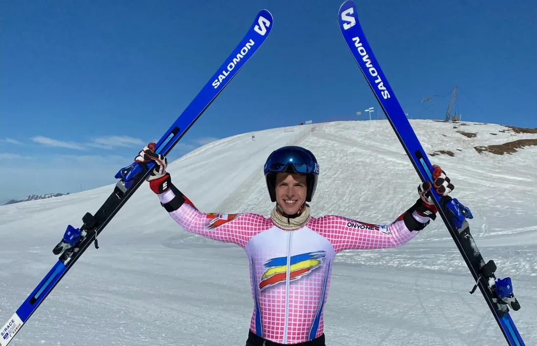 Roger Puig, a la pretemporada de Xile.