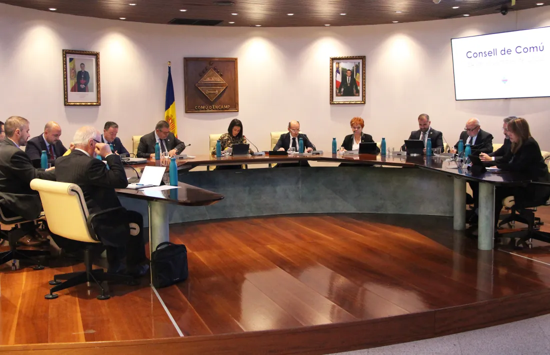 La sessió de Consell de Comú ha tingut lloc aquesta tarda.