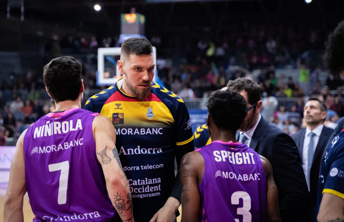 Marin Maric, a la banqueta divendres.