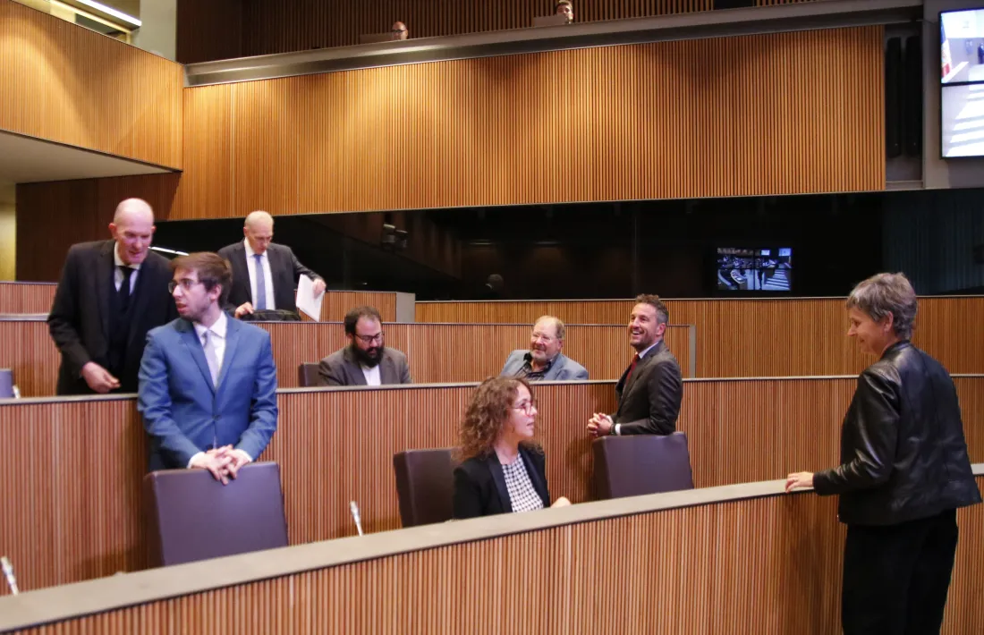 Els consellers del grup parlamentari socialdemòcrata.