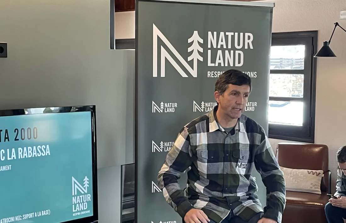 El director de Naturland, Xabier Ajona, ha presentat avui les novetats per a la pròxima temporada d’hivern.