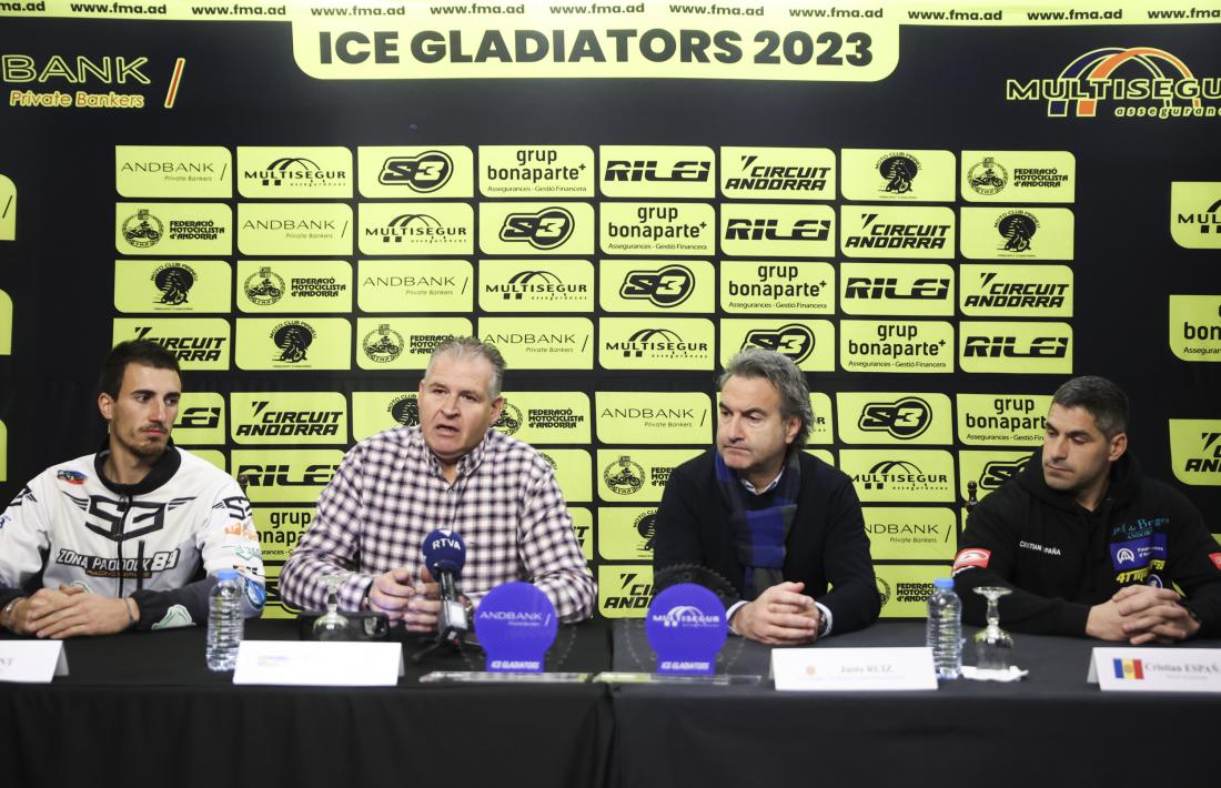 Les Ice Gladiators 2023 es van presentar ahir a Sant Julià de Lòria.