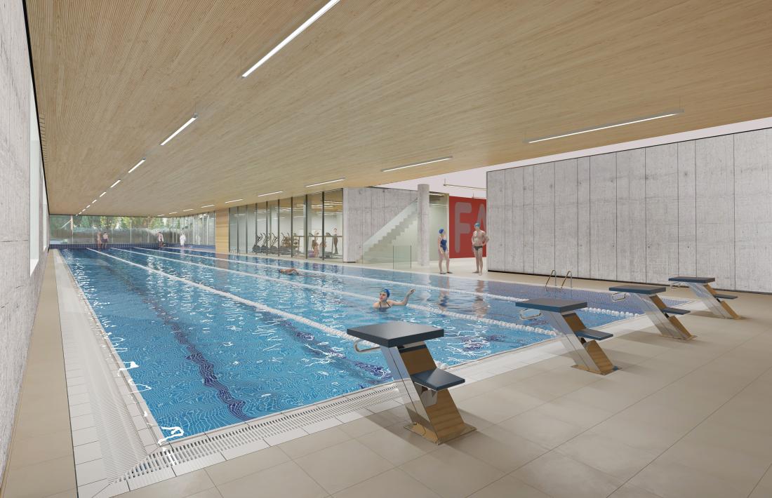 El Centre de Tecnificació d’Ordino tindrà una piscina d’entrenament, una de les novetats d’aquesta nova ampliació.