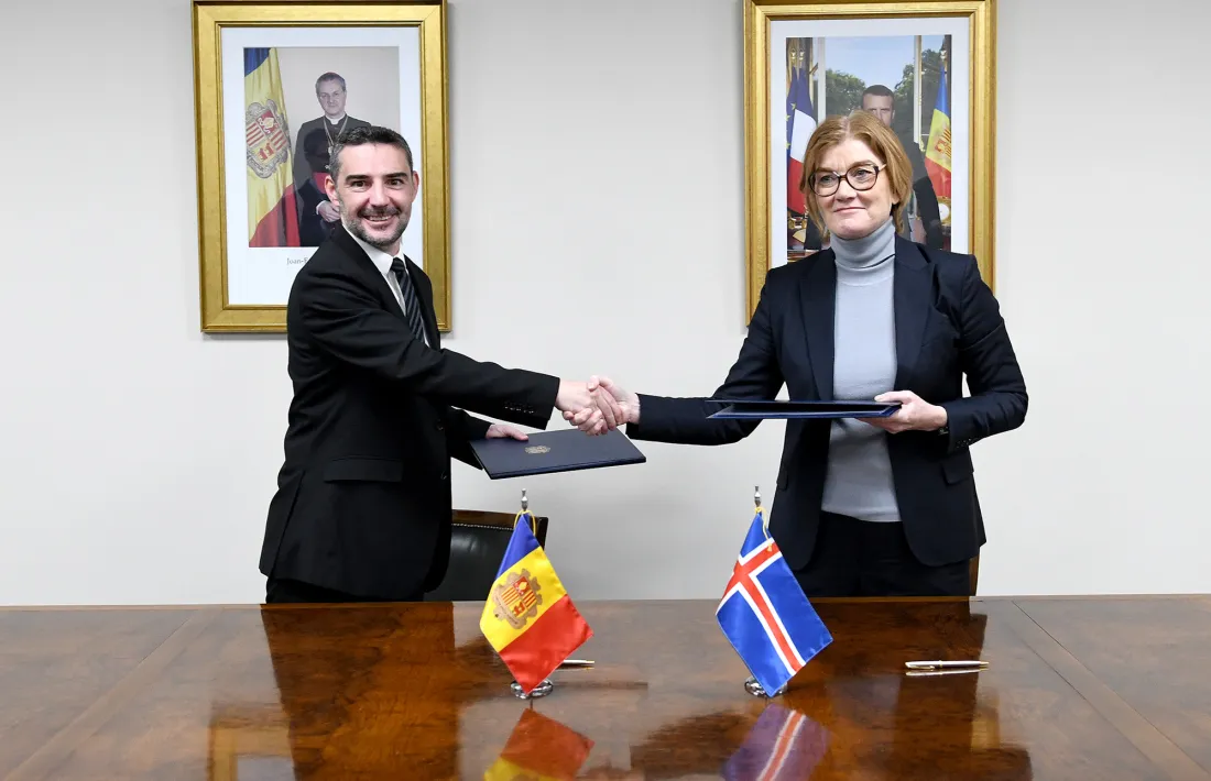 Marc Ballestà i Helga Jónsdóttir.