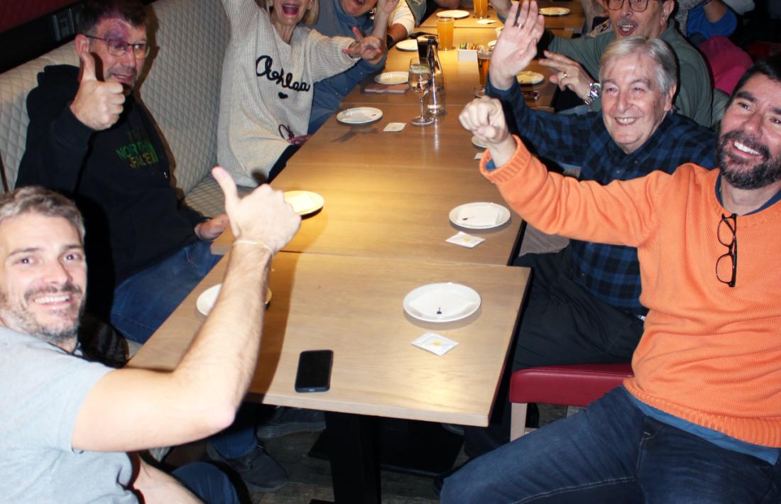 Un instant de l’acte d’agraïment per als voluntaris que ha organitzat Assandca al Hard Rock, avui.