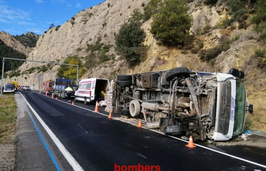 Imatge del vehicle sinistrat. 