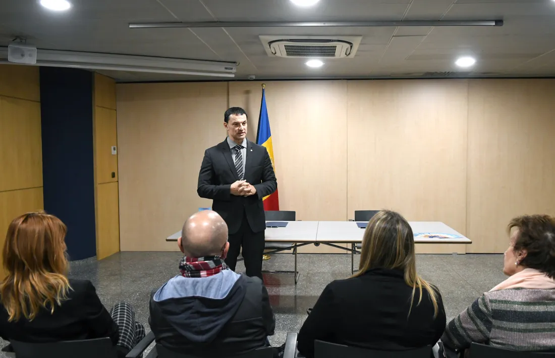 El ministre de Presidència, Economia i Empresa, Jordi Gallardo.