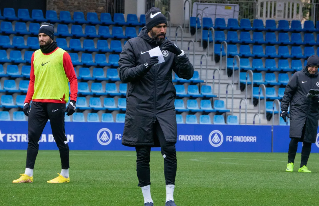 Eder Sarabia, tècnic de l’FC Andorra.