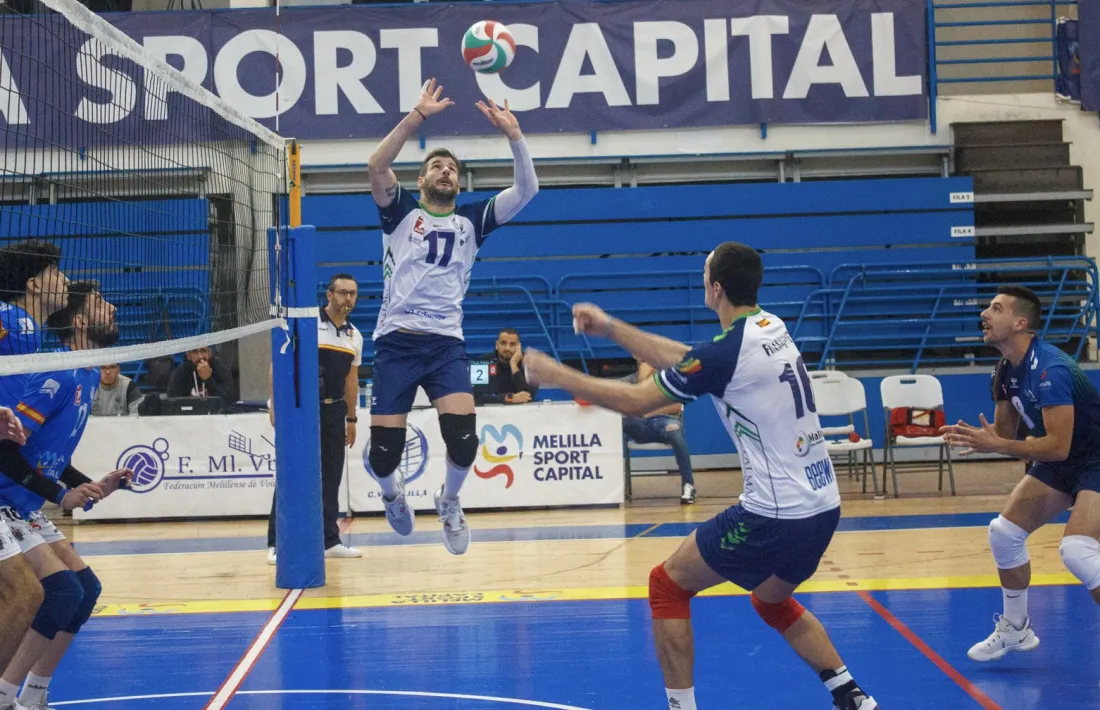 Xavi Folguera, amb el Vòlei Palma.