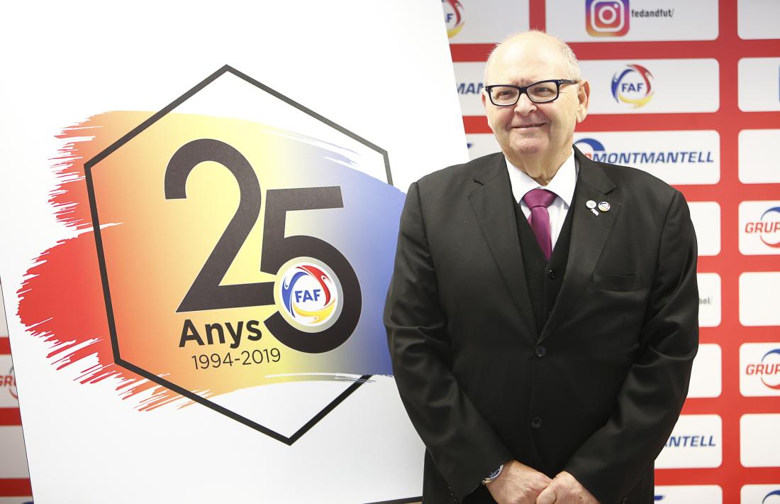 Víctor Santos, expresident de la FAF.