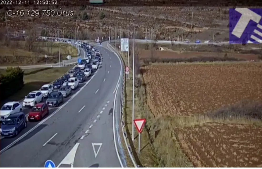 Retencions, des de primeres hores d'aquesta tarda. 