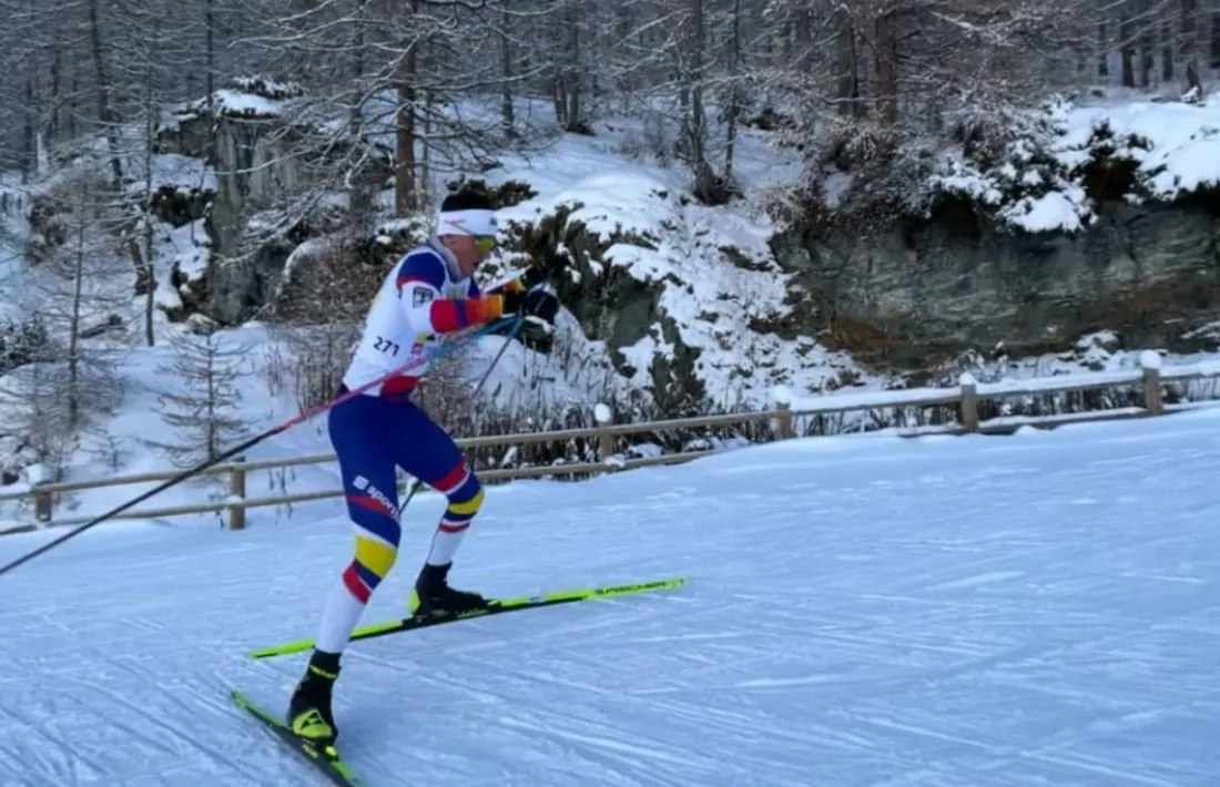 Quim Grioche, a la prova de Bessans.