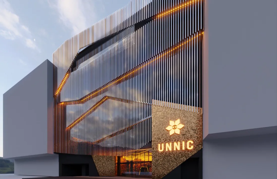 L'aparença que tindrà el centre d'oci integral Unnic.