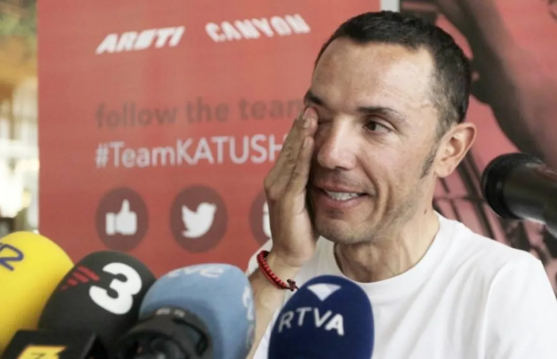 ‘Purito’, el dia de la seva retirada.