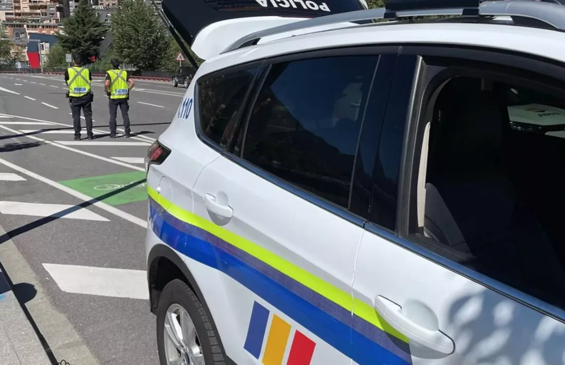 Un control de la policia.