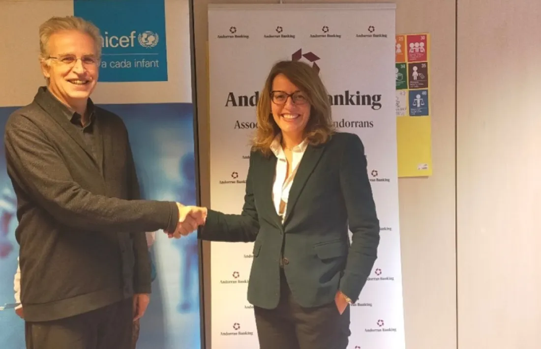 Albert Mora i Esther Puigcercós.