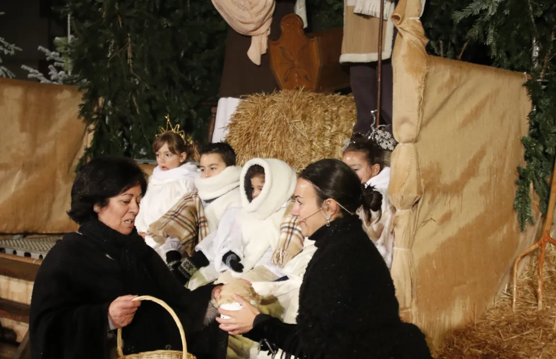 Una escena del ‘Pessebre Vivent’ d’Escaldes en una edició anterior.