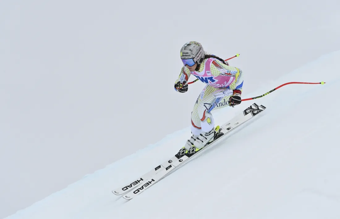 Cande Moreno, a St. Moritz.