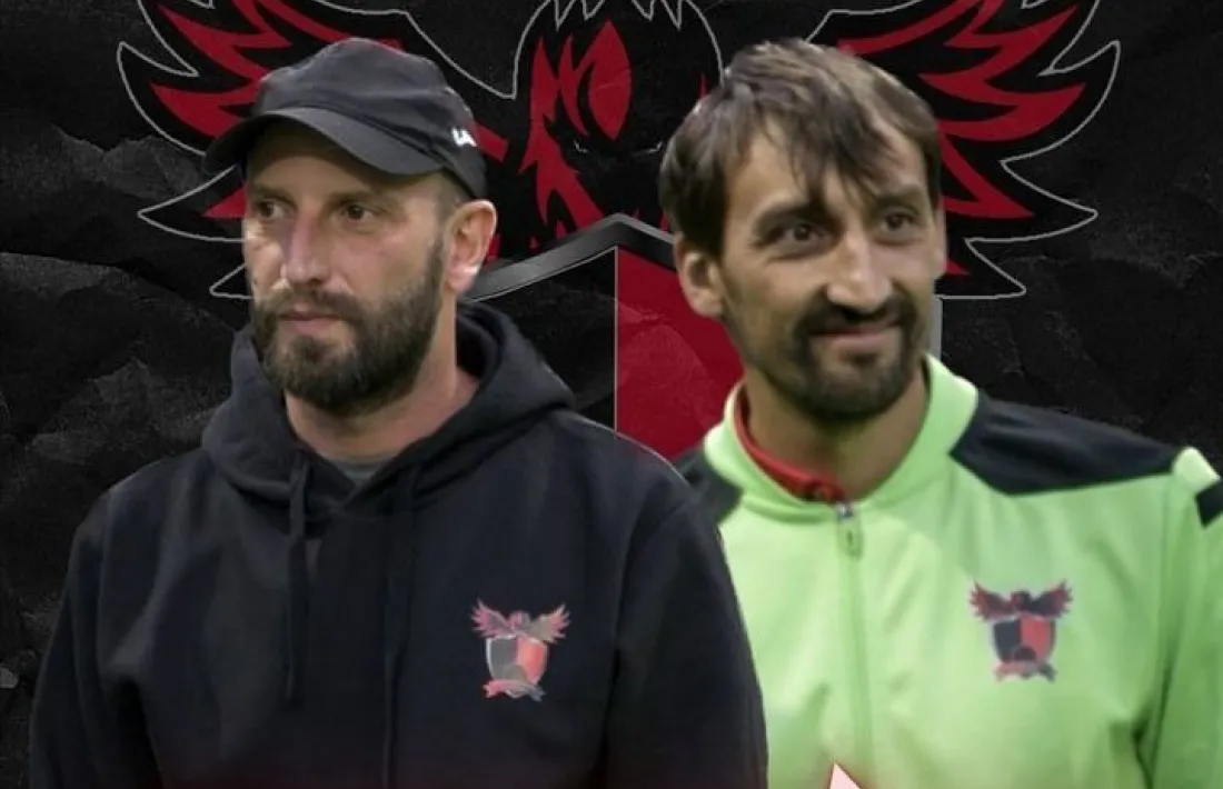 Imbernón, amb Vicente Muñoz.