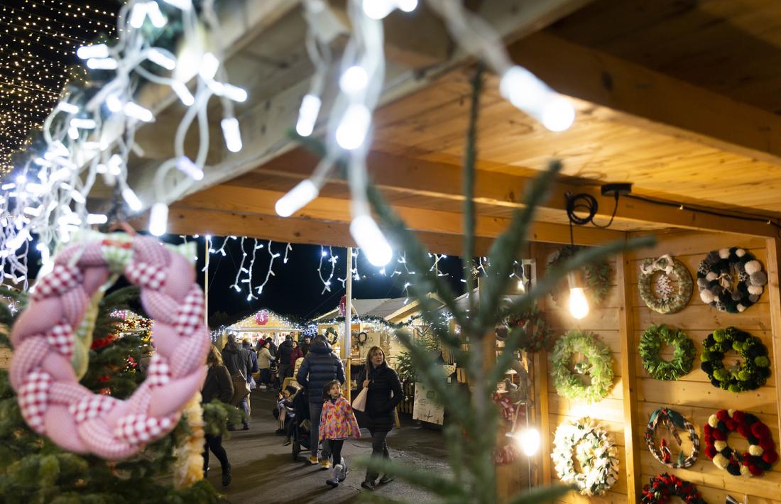 Una imatge del Mercat de Nadal.