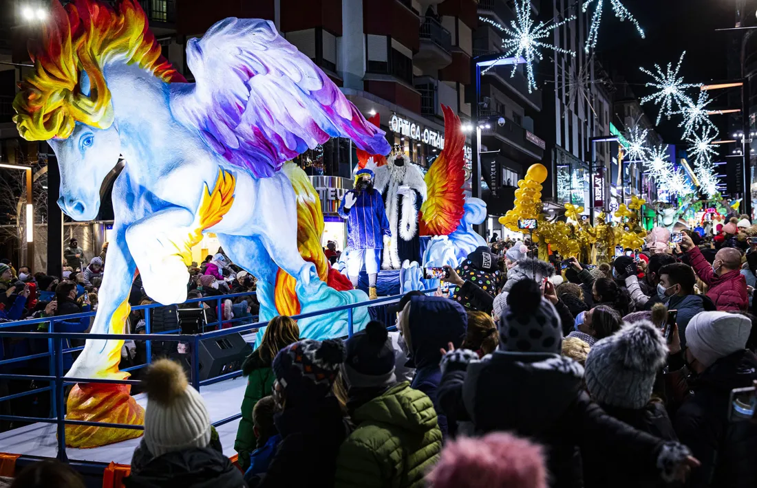 La cavalcada de Ses Majestats d'Orient de l'any passat.