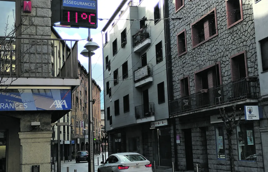 I 2023 segueix en la línia, com indiquen aquests 11 graus d’un 3 de gener. Absolutament inusuals... fins ara. 