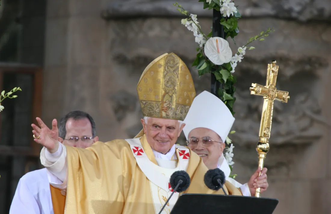 El Papa emèrit Benet XVI.