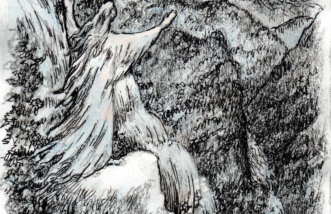 La Dama Blanca apareixia al corrent d’Auvinyà.