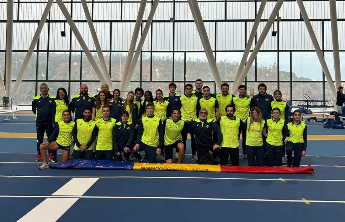 La Federació Andorrana d'Atletisme, present a Sabadell.