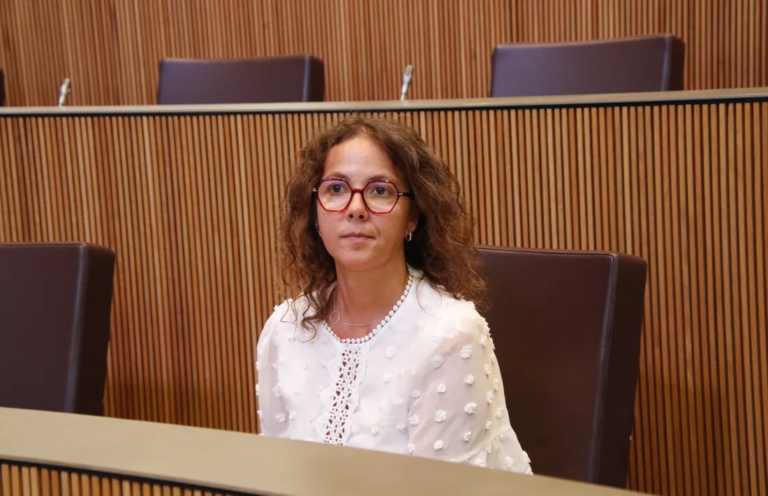 La presidenta suplent del PS, Judith Salazar.