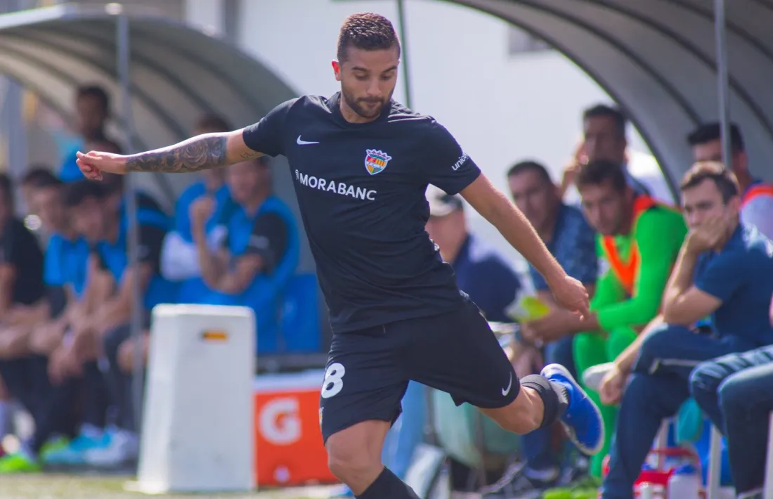 Jilmar Torres, amb l’FC Andorra.