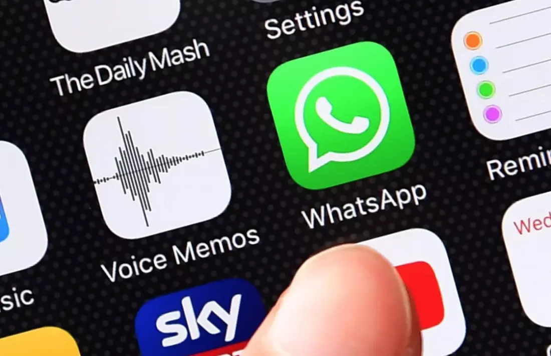 L'aplicació de WhatsApp.