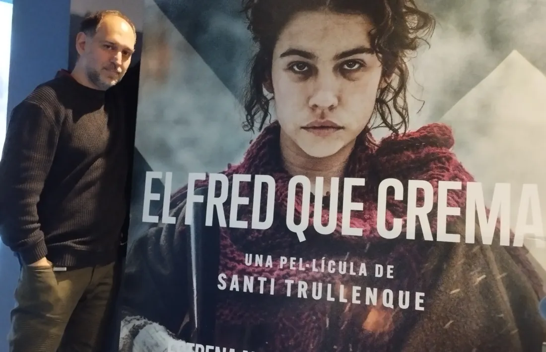 El guionista i productor de ‘El fred que crema’, Agustí Franch.
