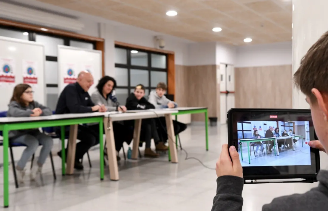 L'escola andorrana de Santa Coloma ha acollit la presentació del campanya.