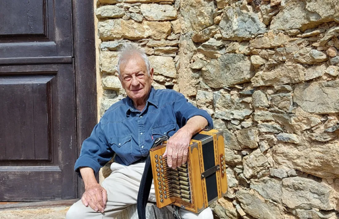Artur Blasco, germà de la confraria i pregoner aquesta tarda. 