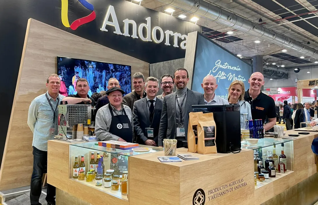 L'estand del Principat al Madrid Fusión.