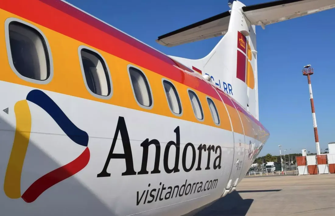 Un dels avions de la companyia AirNostrum.