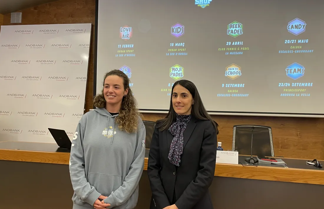 El Circuit Shup Padel Tour es va presentar ahir a Andbank.