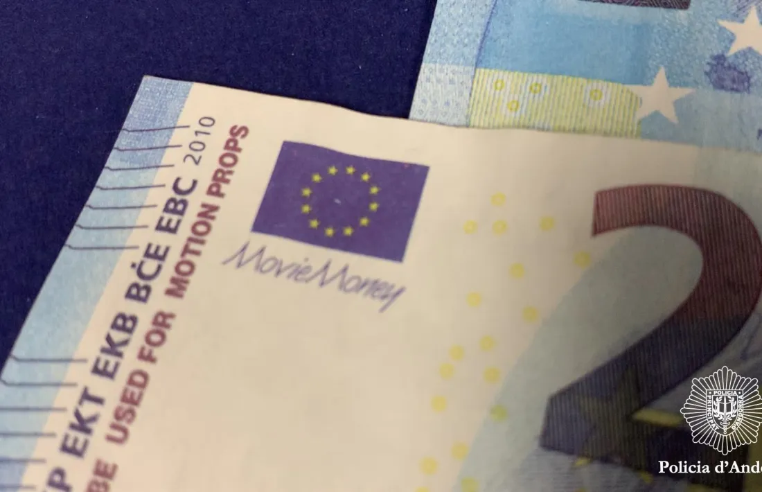 Els bitllets falsos que s'han detectat.