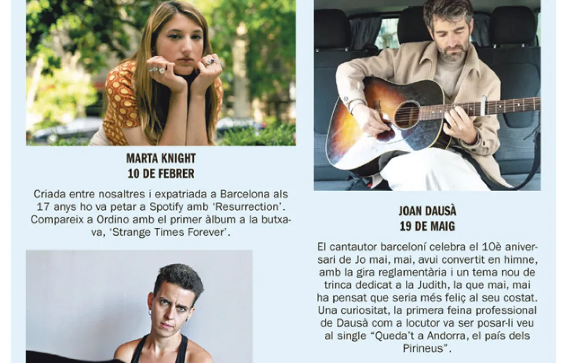 Programació de la temporada de l'Auditori.